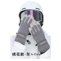Women Fashion Fitness Sport Gloves Warm Waterproof Touch Screen Non-Slip Ski Gloves